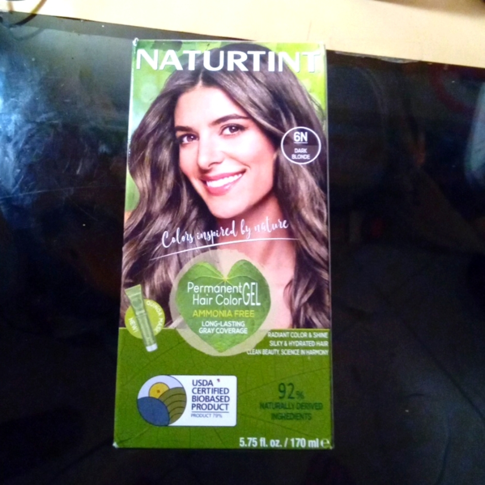 Nutratint - permanent hair gel 6N - Dark Blonde 5.75 oz